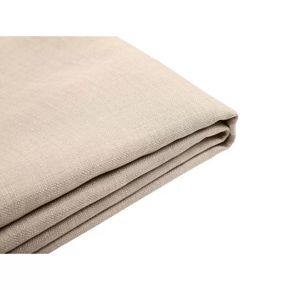 Beliani Bezug für Bett FITOU Polsterbezug beige 180 x 200 cm