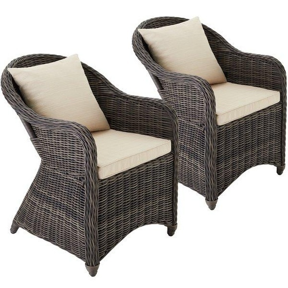 2 Rattansessel mit Aluminiumgestell inkl. Sitzkissen und Rückenkissen 2 Rattansessel mit Aluminiumgestell inkl. Sitzkissen und Rückenkissen