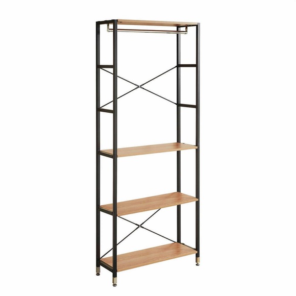 Standregal Akazie IV natur 85x30x210