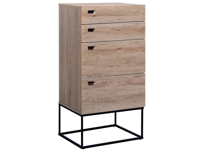 Kommode Schrank Mit Schubladen Aus Faserplatte Modern Acra Unisex ONE SIZE