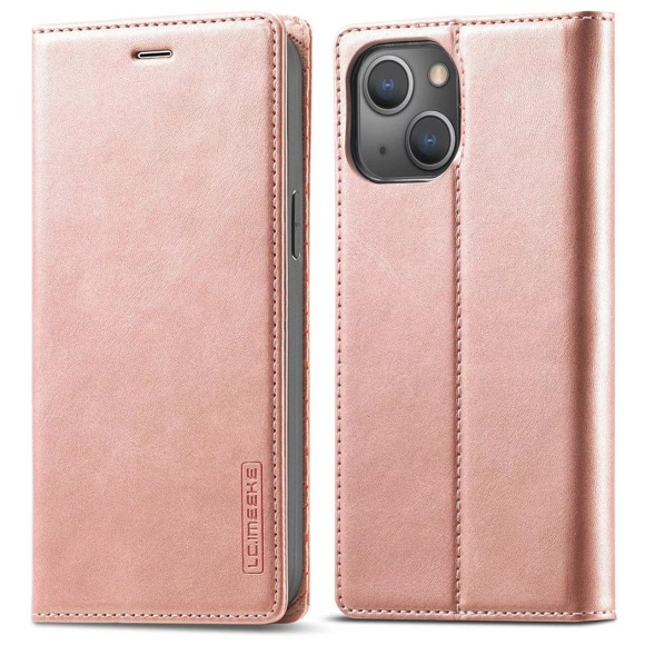 iPhone 13 mini - Stand Flip Case Hülle rosa
