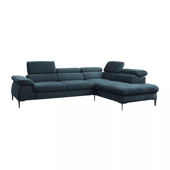 Ecksofa mit Schlaffunktion Stoff Ecke Rechts grün SEPINA von Ecksofa mit Schlaffunktion Stoff Ecke Rechts grün SEPINA von PASCAL MORABITO
