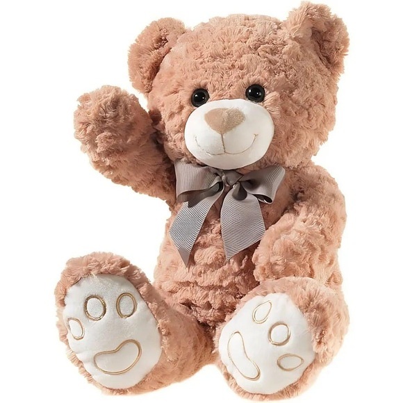 Heunec 128064 - Plüschtier, Bär, Teddy, hellbraun, 40cm