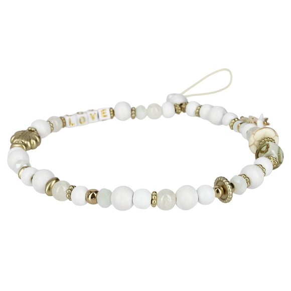 Handyschmuck Love und Gold, 30cm