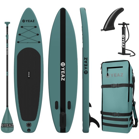 Costiera - Exotrace - Set Sup Board And Kit - Seaside Unisex Grün ONE SIZE
