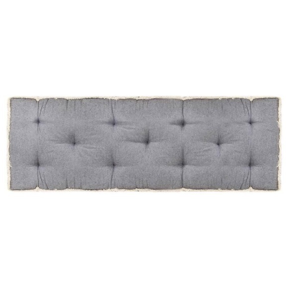 vidaXL Palettensofa-Kissen Anthrazit 120x40x7 cm