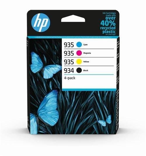HP 934 Schwarz/935 Cyan/Magenta/Gelb Original Tintenpatronen (4er-Packung)