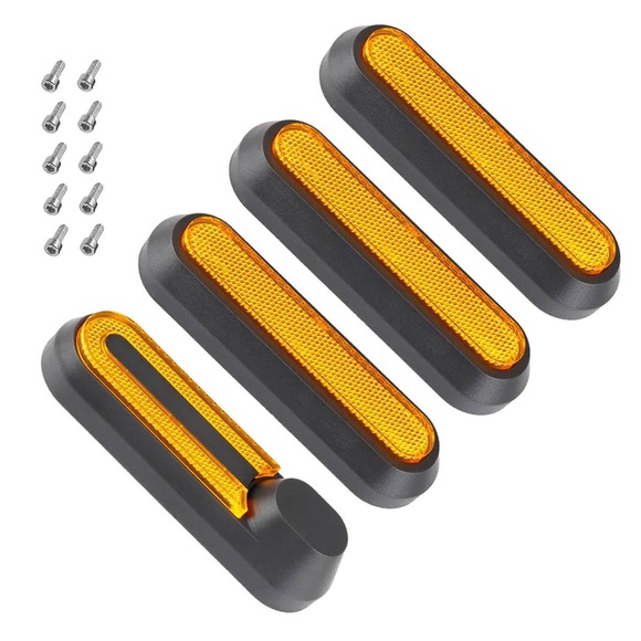Schraubenabdeckungen Xiaomi M365 Orange Unisex Schwarz ONE SIZE