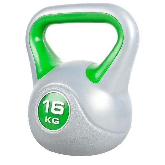 Kettlebell Stylish Unisex Taubengrau 16KG