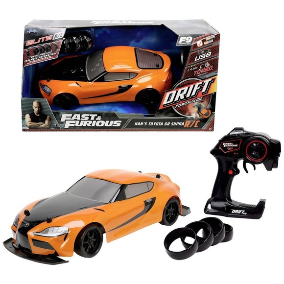 JADA TOYS 253209007 Drift 2020 Toyota Supra 1:10 RC Einsteiger Modellauto Elektro Rennwagen