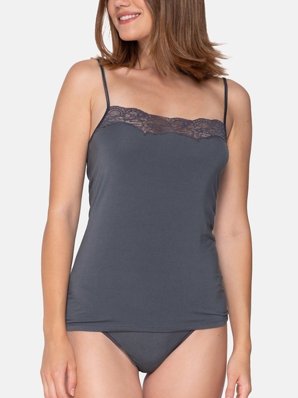 Caraco Micro Touch Damen Grau XXL