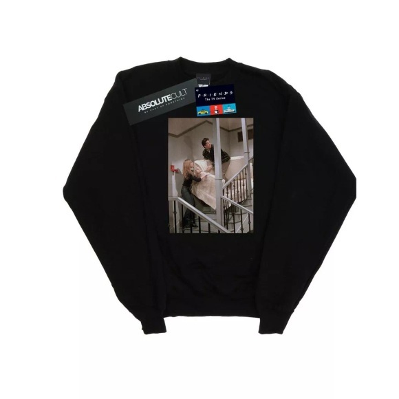 Sofa Stairs Photo Sweatshirt Herren Schwarz 4XL