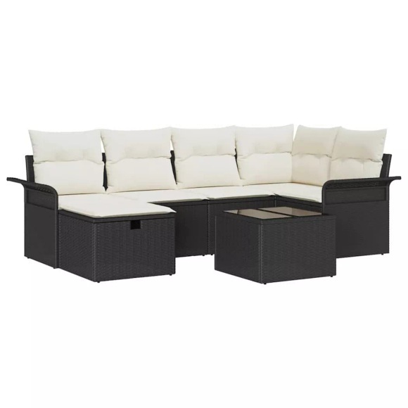 VidaXL - Garten-sofa poly-rattan, One Size, Braun