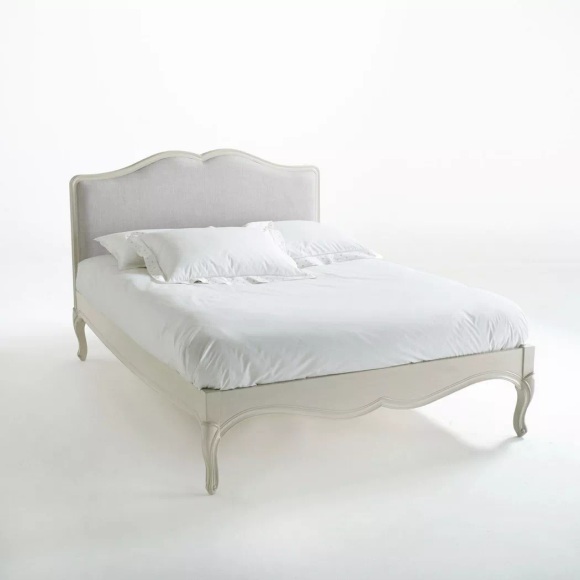 La Redoute Intérieurs - Bett mit Lattenrost Trianon, 160X200CM, Weiss