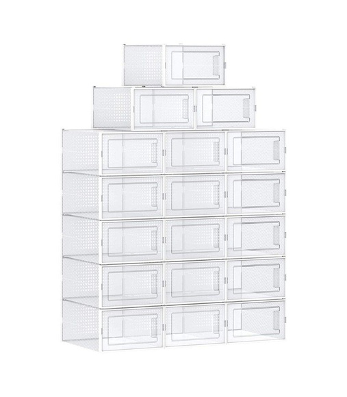 8 stapelbare Schuhkartons 8 stapelbare Schuhkartons