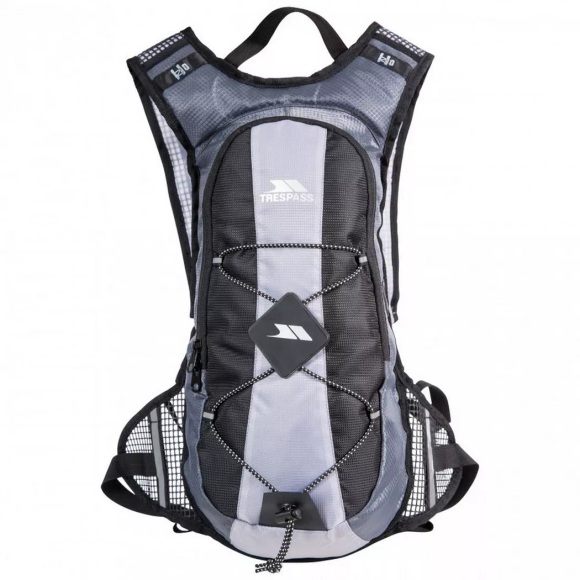 Mirror Hydration Rucksack 15 Liter Mit Trink Blase 2 Liter Unisex Silber