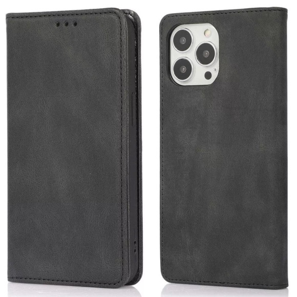 iPhone 15 Pro - Vintage Flip Case Hülle
