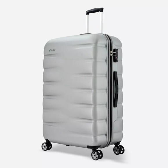 Voyager Vii Großer Koffer 4 Rollen Unisex Silber 77 CM