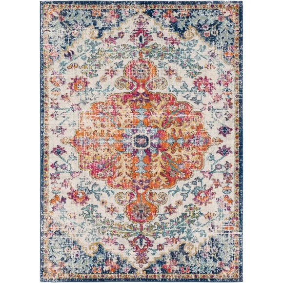 Surya Teppich »Traditional«, rechteckig, Shabby Chic Effekt; Höhe: 12 mm