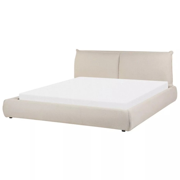 Bett mit Lattenrost aus Polyester Modern VINAY Bett mit Lattenrost aus Polyester Modern VINAY