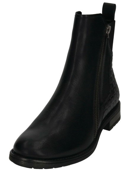BAGATT Chelseaboots, mit Flechtmuster an der Ferse