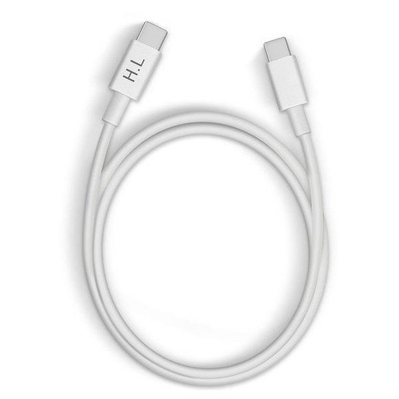 Ultraschnelles USB-C USB-C Kabel Weiß