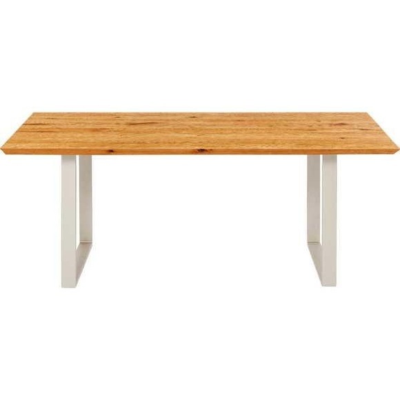 Tisch Symphony Eiche Silber 160x80