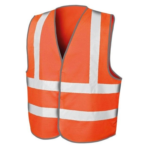 Core Warnweste Unisex Orange L