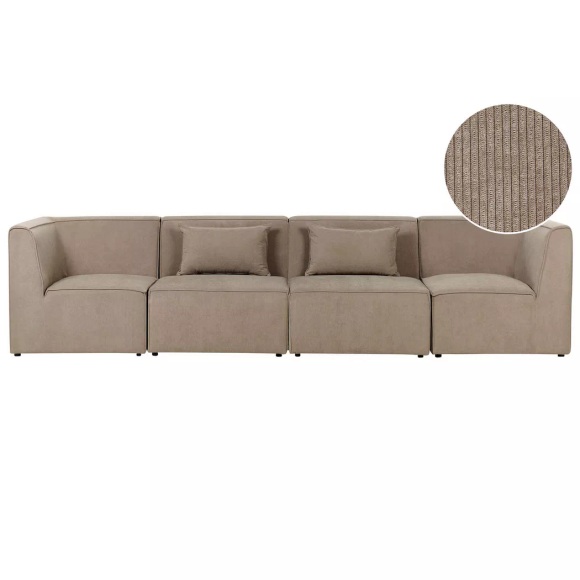Modulsofa aus Cord Modern LEMVIG Modulsofa aus Cord Modern LEMVIG
