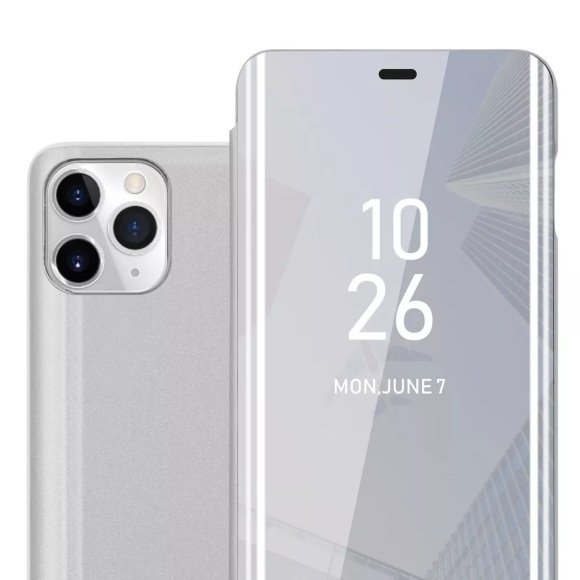 Hülle für Apple iPhone 11 PRO Spiegel Standfunktion 360 Grad Schutz