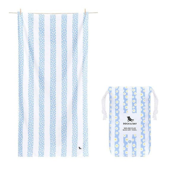 Badetuch FLOWER POWER L - Daisy Daze
