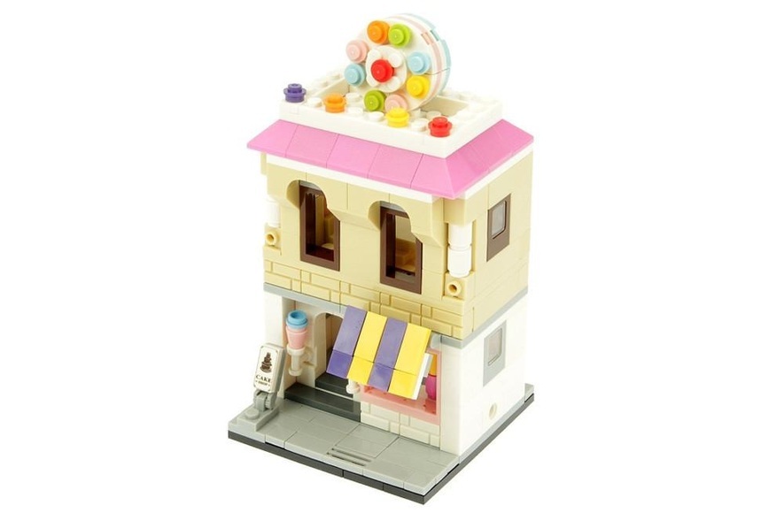 WANGE The Mini Street View-Cake Shop Multicolor