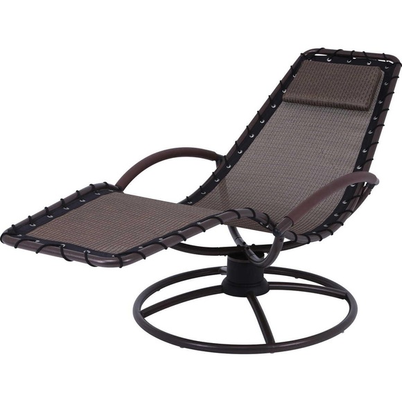 Sonnenliege Rhodos Anthrazit Unisex Grau ONE SIZE
