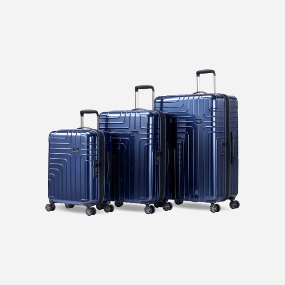 Helios Expandable Kofferset 4 Rollen Unisex Blau ONE SIZE