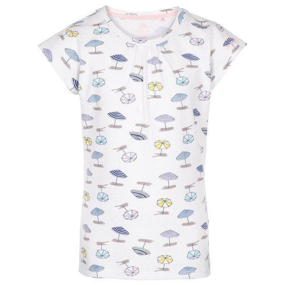 Honest Tshirt Mädchen Weiss 128