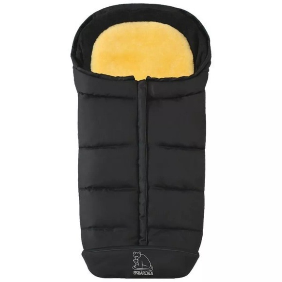 Heitmann Fußsack Komfort 2-in-1 schwarz