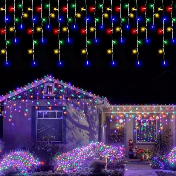 Solar Lichterkette 10m 300 LED Multicolor Solar Lichterkette 10m 300 LED Multicolor