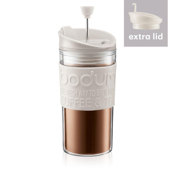 Kaffeebereiter mit extra Deckel TRAVEL PRESS SET Kaffeebereiter mit extra Deckel TRAVEL PRESS SET