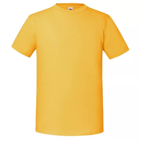 Premium Tshirt Damen Gelb Bunt XXL
