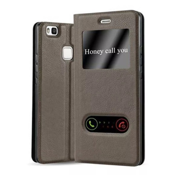 Hülle für Huawei P9 LITE 2016 / G9 LITE Magnetverschluss, 2 Sichtfenstern