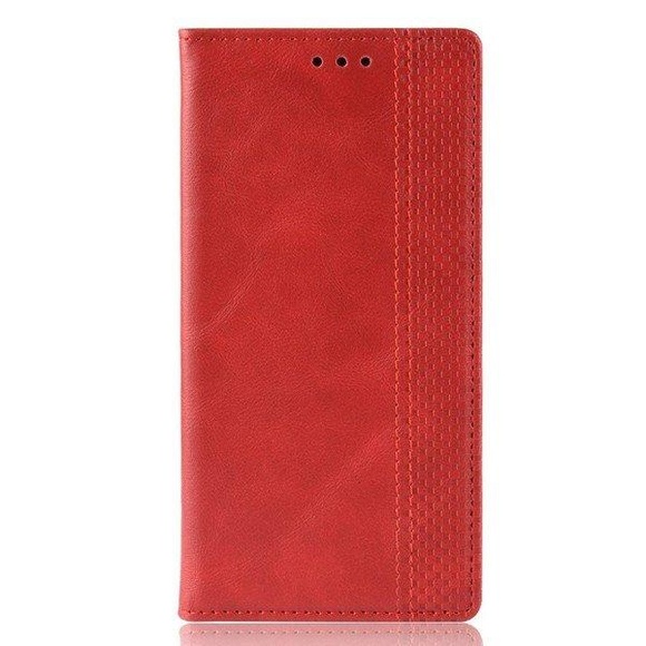 iPhone 12 Pro Max - Stand Flip Case Hülle rot