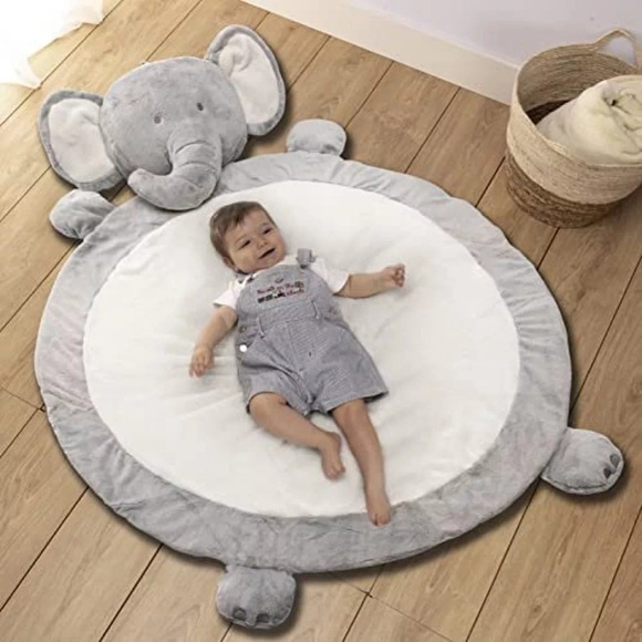 Krabbeldecke für Baby - Baby Spieldecke - weich gepolsterte Kinderdecke Baby Krabbeldecke Geschenk Multicolor