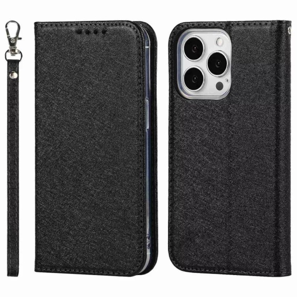 iPhone 14 Pro Max - Silk Texture Flip Case