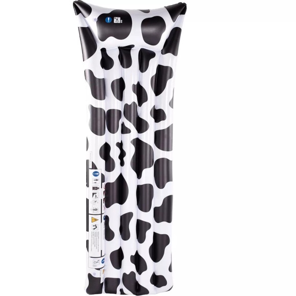 Luftmatratze Cow Spots Weiss