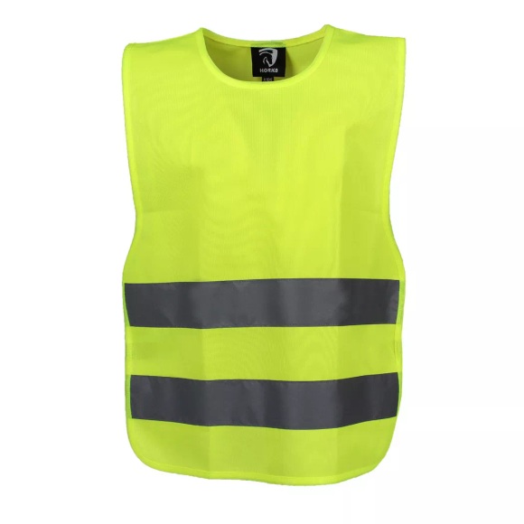 Weste Mit Fluoressents-gummiband Und Reflektoren Unisex XL