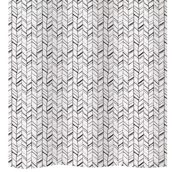 diaqua Duschvorhang Chevron
