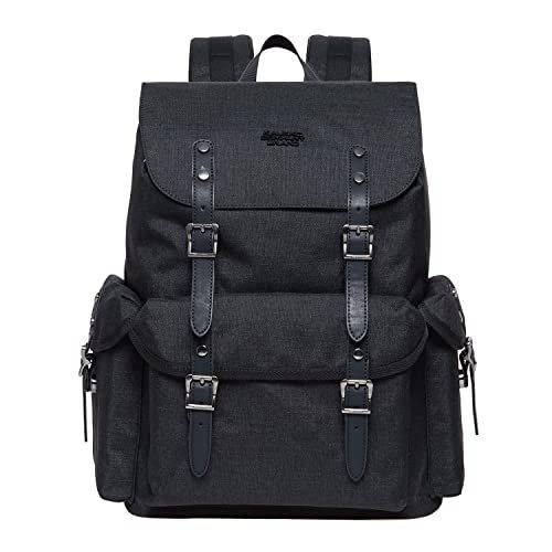 Retro-rucksack, Vintage-jagdrucksack Wanderrucksack Mit 14 Zoll Laptopfach Für Arbeit, Reisen, Herren Multicolor ONE SIZE