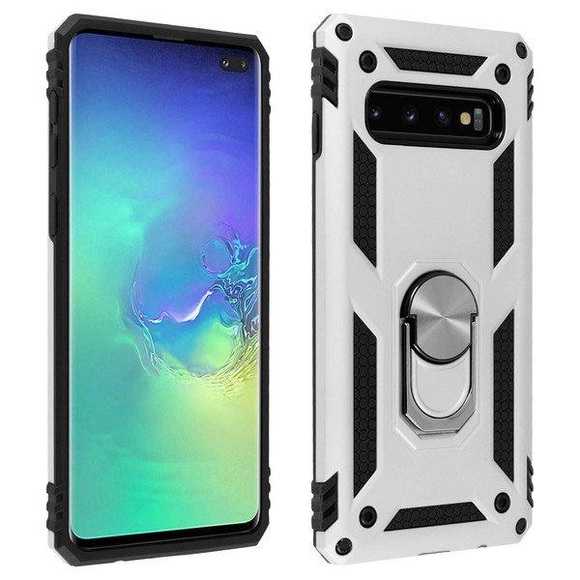 Samsung Galaxy S10 Plus - Polycarbonat Ringhülle