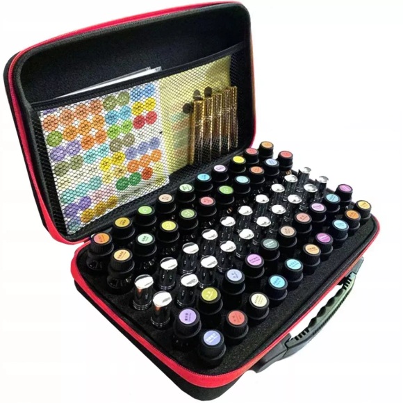 Schminktasche Organizer Für 60 Nagellacke Unisex ONE SIZE