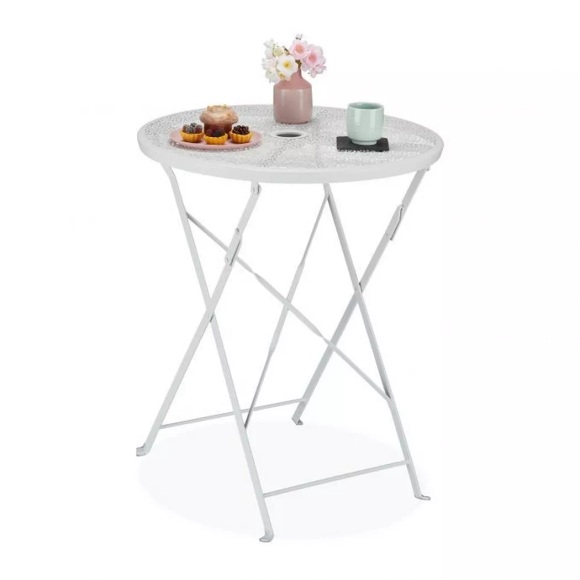B2X - Klappbarer Balkontisch aus Metall, 90cm